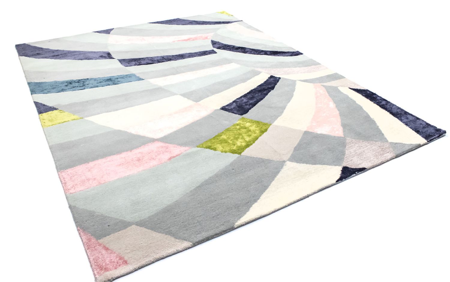 Tapis design - 299 x 240 cm - colorée