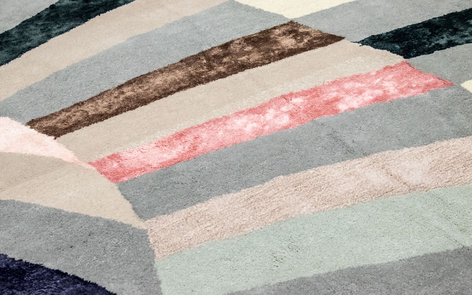 Tapis design - 300 x 250 cm - colorée
