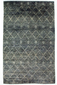 Tapis design - 251 x 153 cm - gris