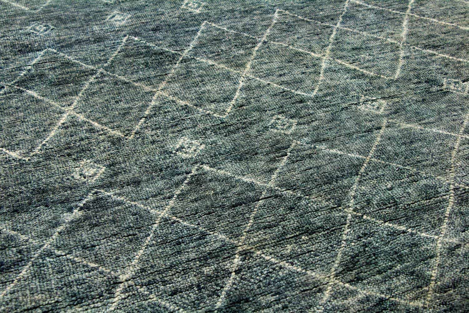Tapis design - 251 x 153 cm - gris