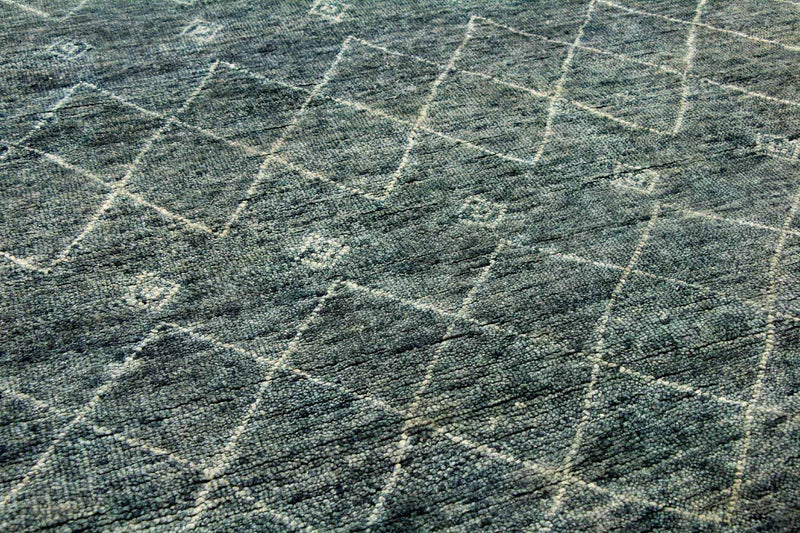 Tapis design - 251 x 153 cm - gris