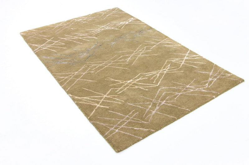 Tapis design - 182 x 122 cm - vert