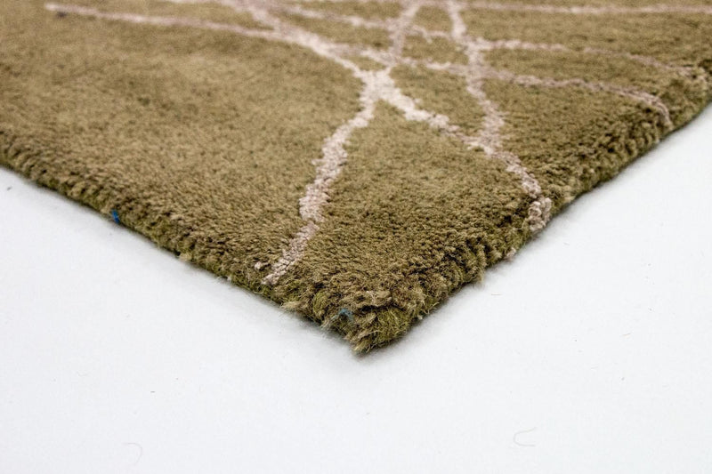 Tapis design - 182 x 122 cm - vert