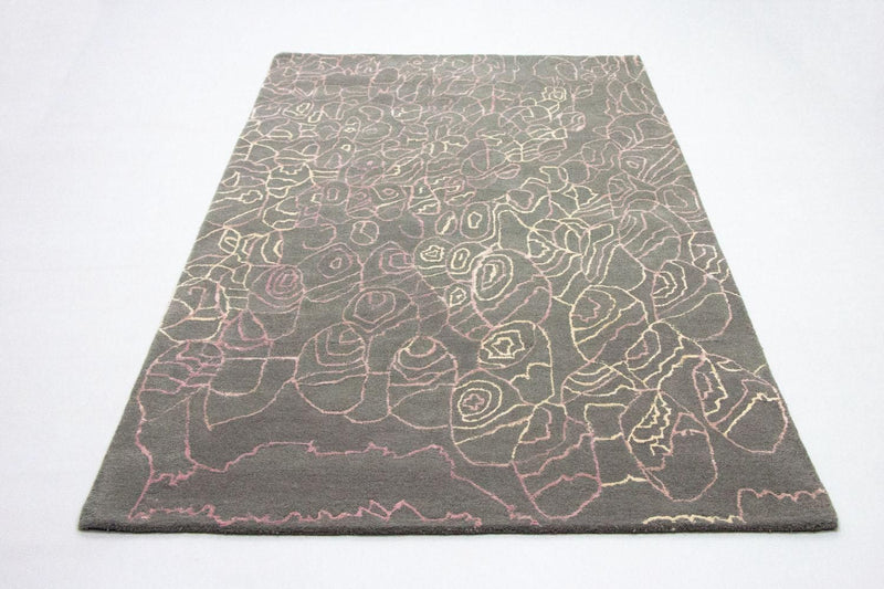 Tapis design - 244 x 152 cm - multicolore