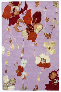 Tapis design - 240 x 152 cm - violet