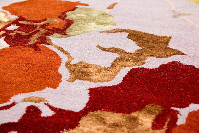 Tapis design - 240 x 152 cm - violet