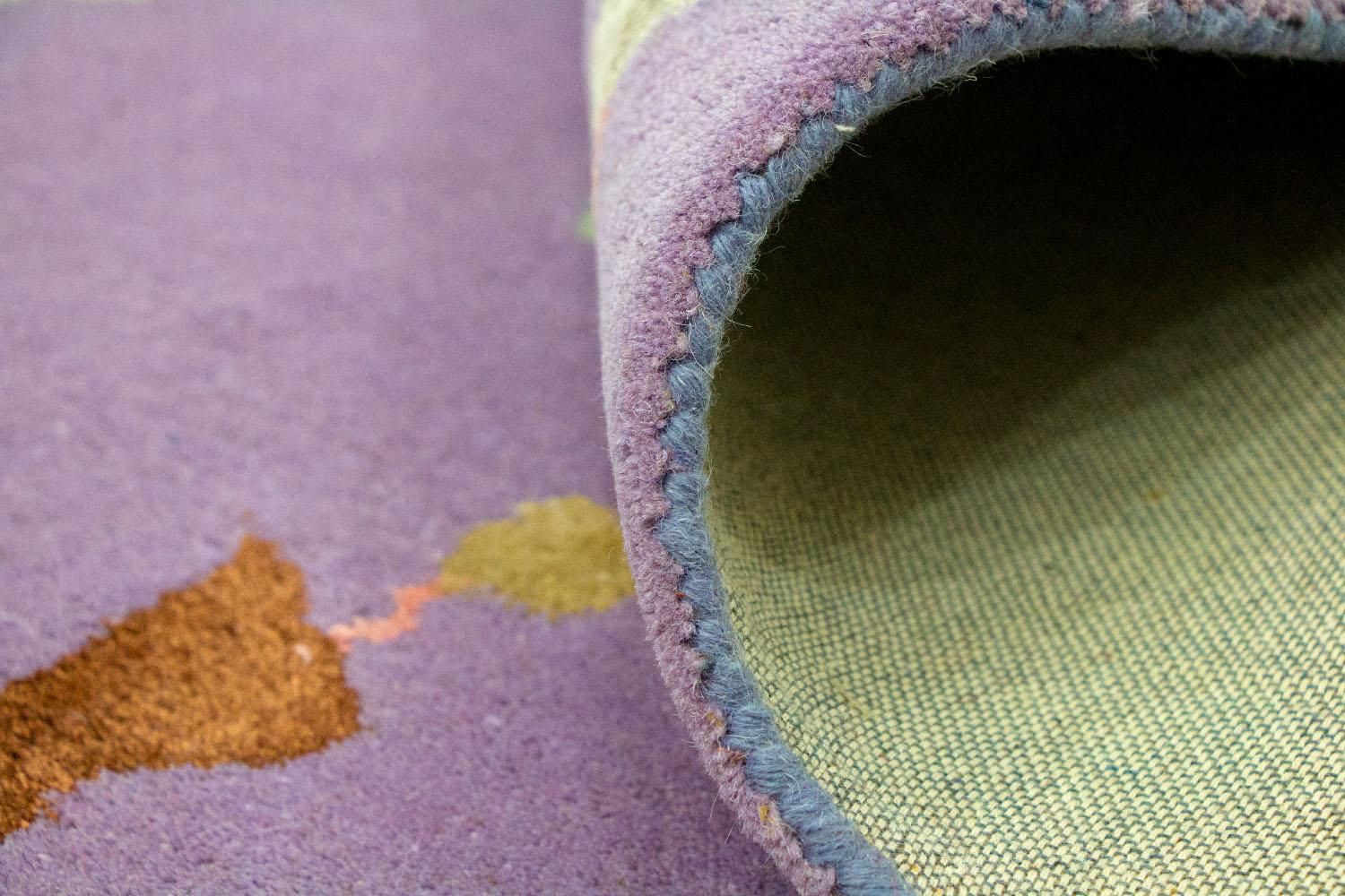 Tapis design - 240 x 152 cm - violet