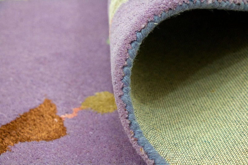 Tapis design - 240 x 152 cm - violet