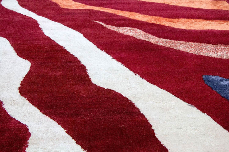 Tapis design - 244 x 159 cm - multicolore
