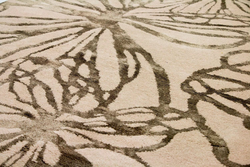 Tapis design - 196 x 135 cm - beige