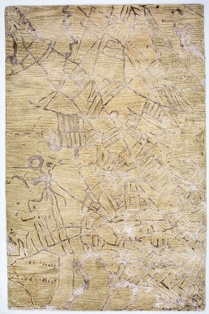 Tapis design - 243 x 152 cm - multicolore