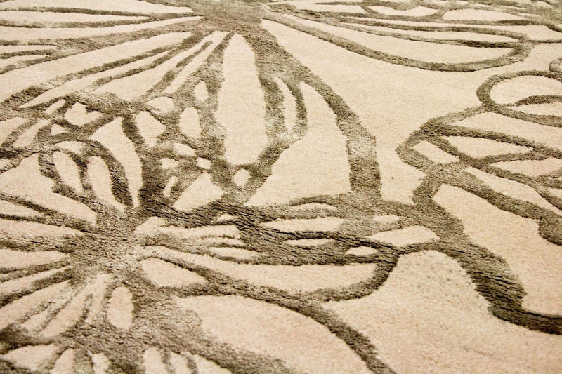 Tapis design - 193 x 134 cm - beige