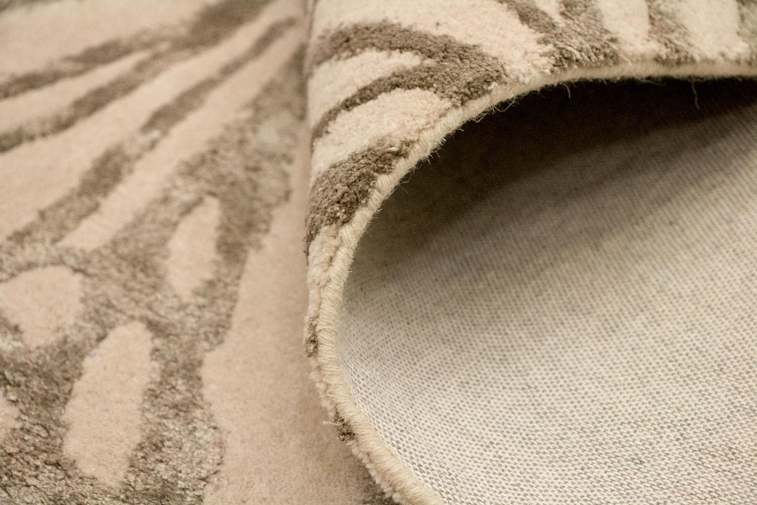 Tapis design - 193 x 134 cm - beige