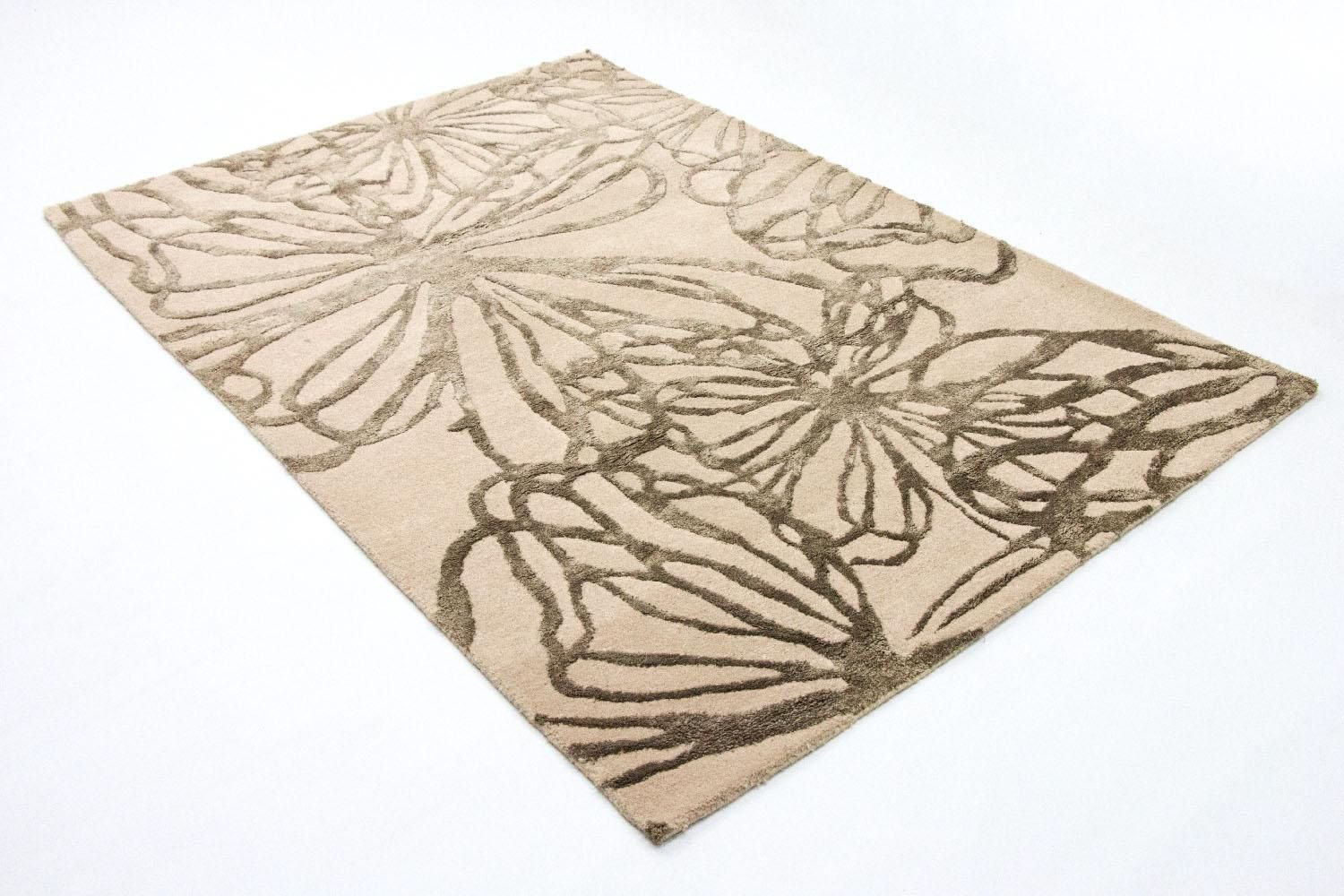 Tapis design - 193 x 134 cm - beige
