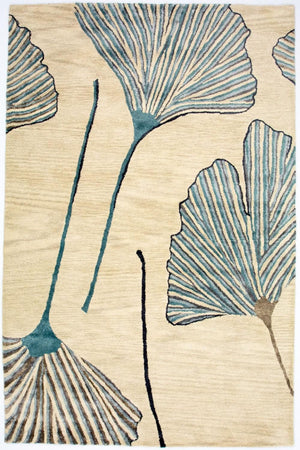 Tapis design - 243 x 153 cm - beige