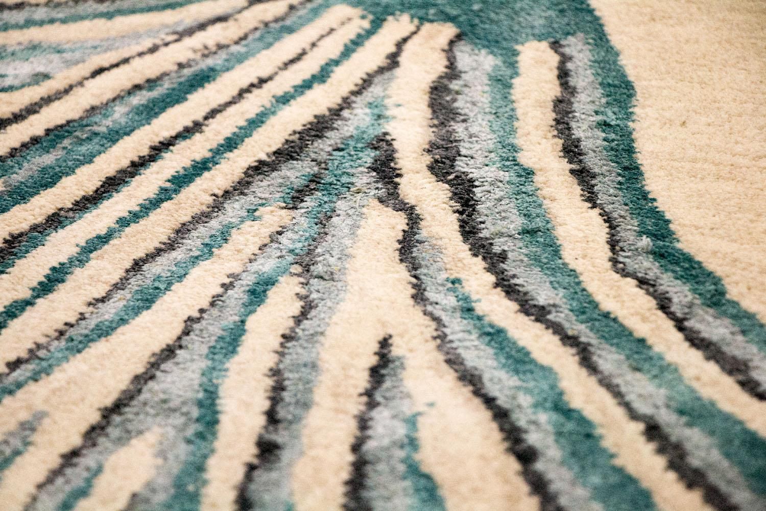 Tapis design - 243 x 153 cm - beige