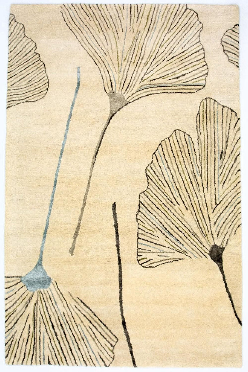 Tapis design - 243 x 151 cm - beige
