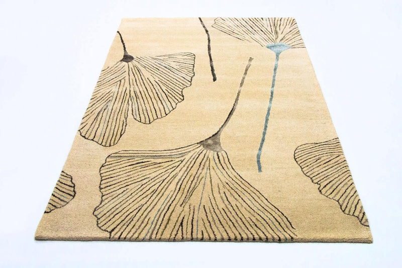 Tapis design - 243 x 151 cm - beige