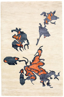 Tapis design - 242 x 153 cm - beige