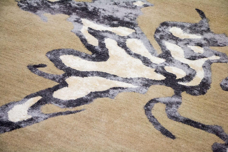 Tapis design - 241 x 154 cm - beige