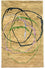 Tapis design - 243 x 152 cm - multicolore