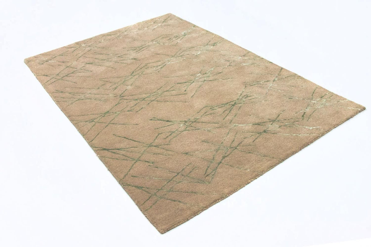 Tapis design - 198 x 136 cm - beige
