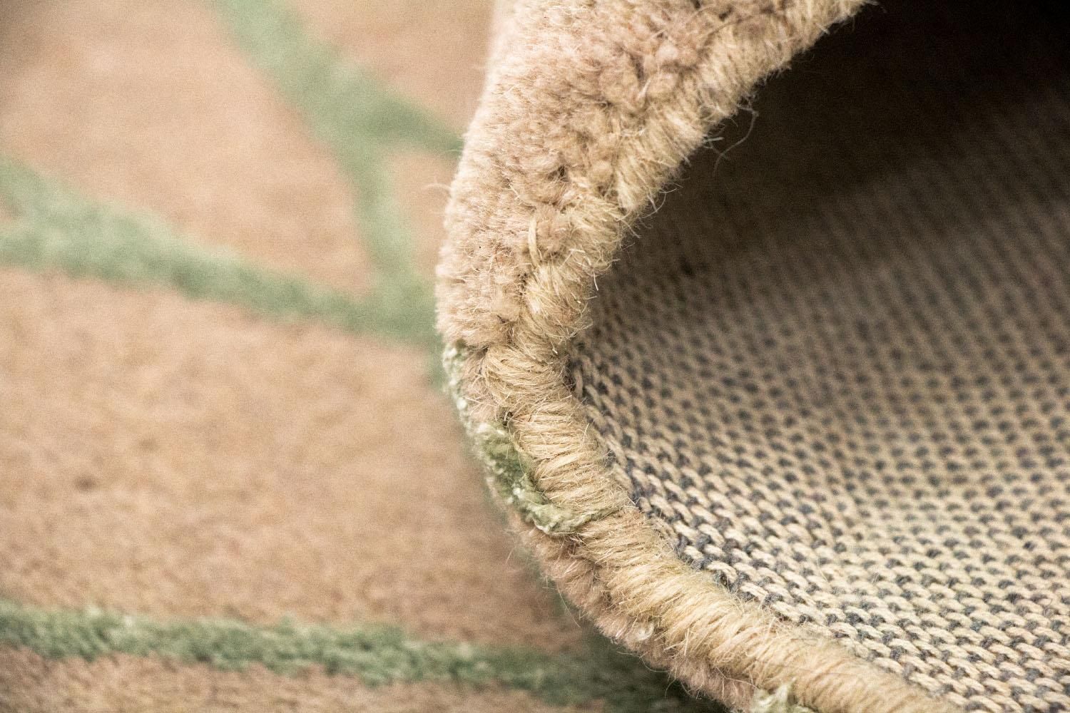 Tapis design - 198 x 136 cm - beige