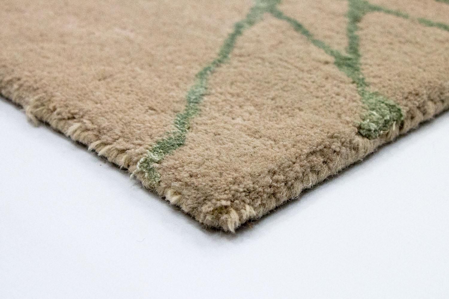 Tapis design - 198 x 136 cm - beige
