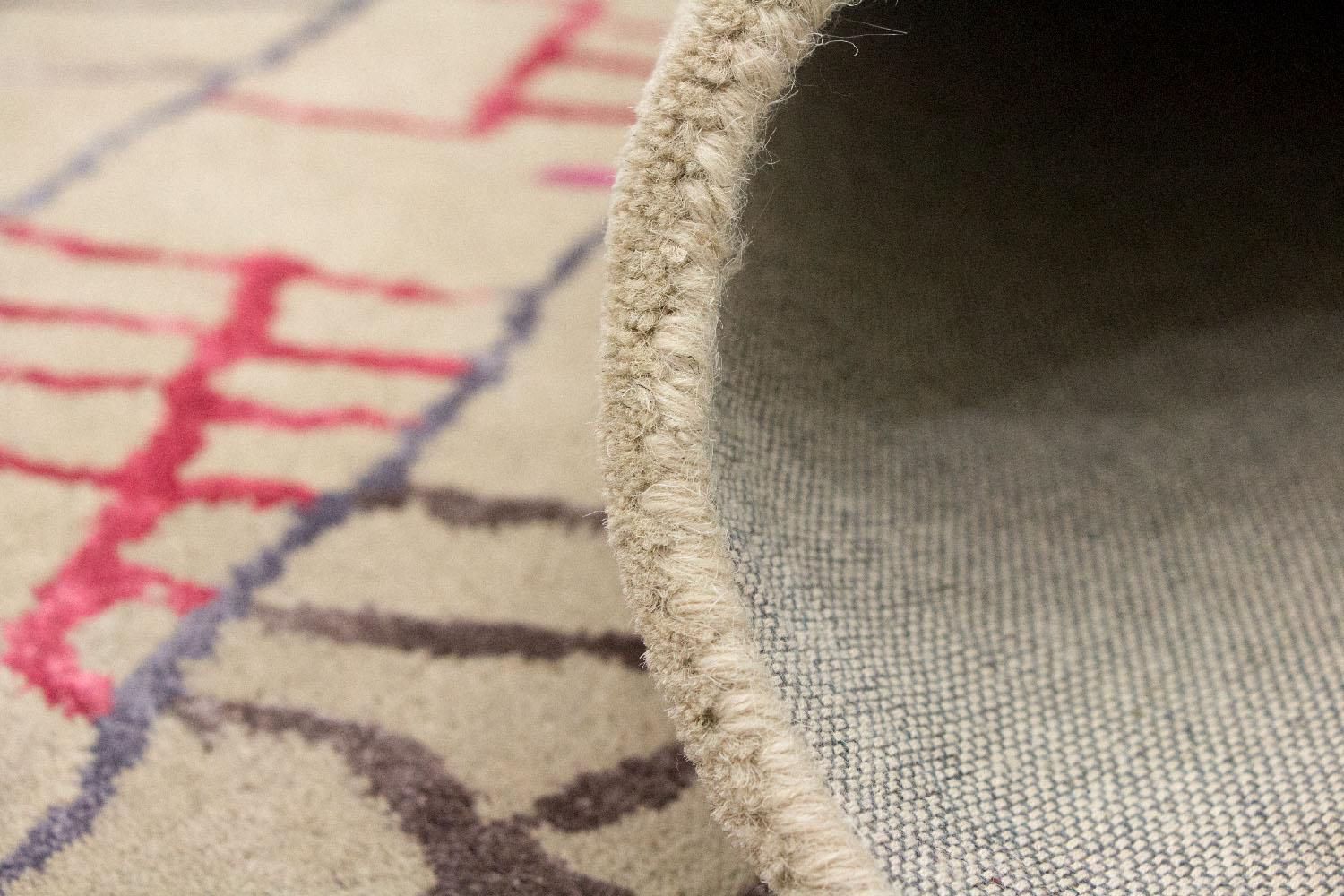 Tapis design - 241 x 152 cm - multicolore