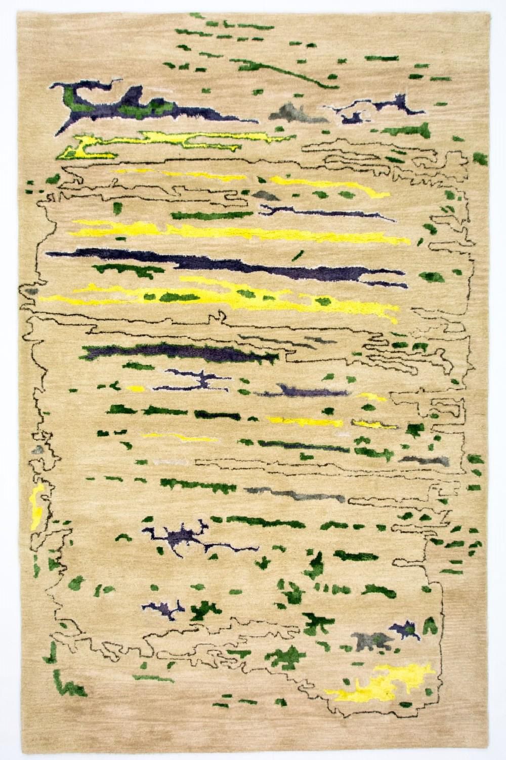 Tapis design - 243 x 153 cm - multicolore