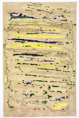 Tapis design - 243 x 153 cm - multicolore