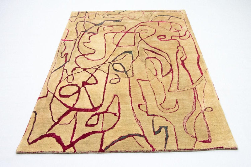 Tapis design - 241 x 152 cm - multicolore