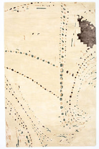 Tapis design - 244 x 153 cm - beige