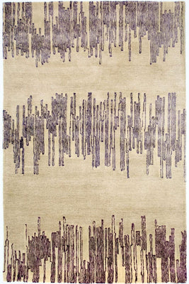 Tapis design - 241 x 153 cm - beige