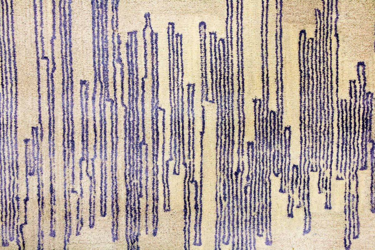 Tapis design - 241 x 153 cm - beige