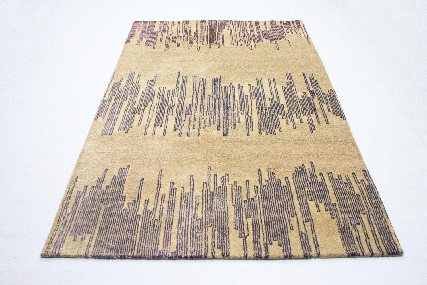 Tapis design - 241 x 153 cm - beige