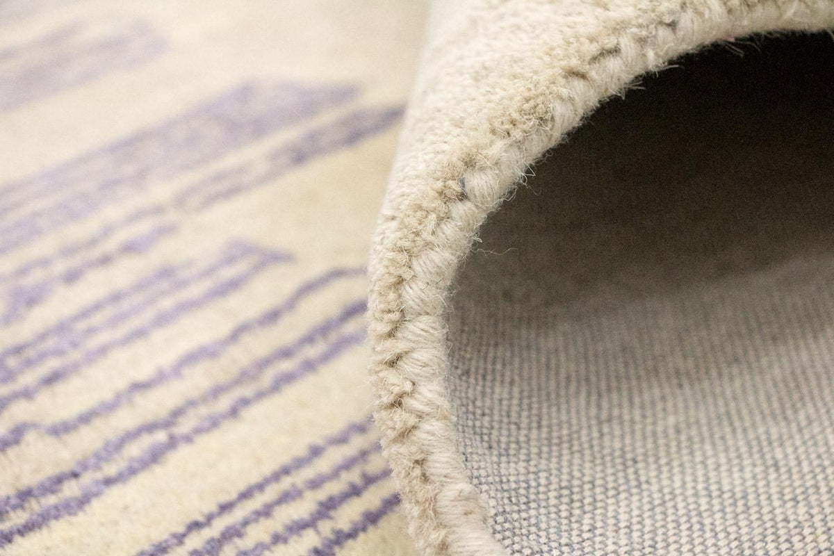 Tapis design - 241 x 153 cm - beige