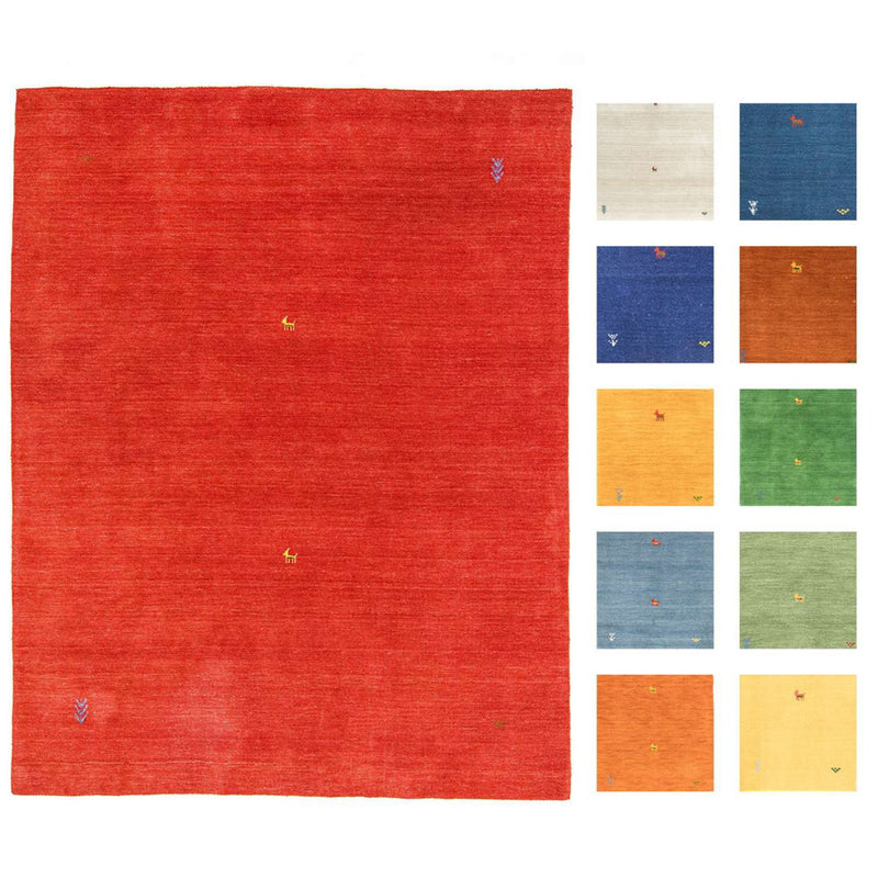 Tapis Gabbeh indien Tapis Agra - Tapis en laine