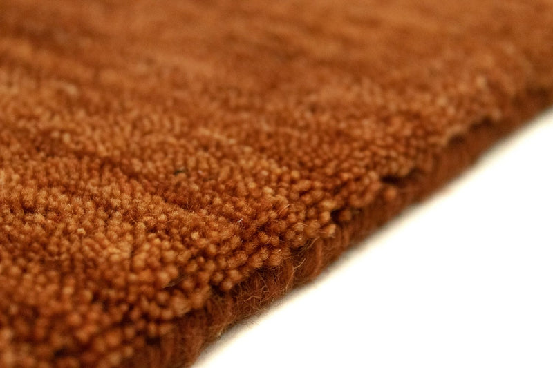 Tapis de couloir Tapis Gabbeh - Softy - 400 x 80 cm - marron