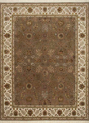 Tapis en laine - 360 x 270 cm - beige