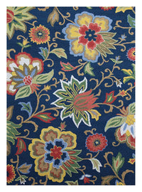 Tapis en laine - 240 x 150 cm - multicolore