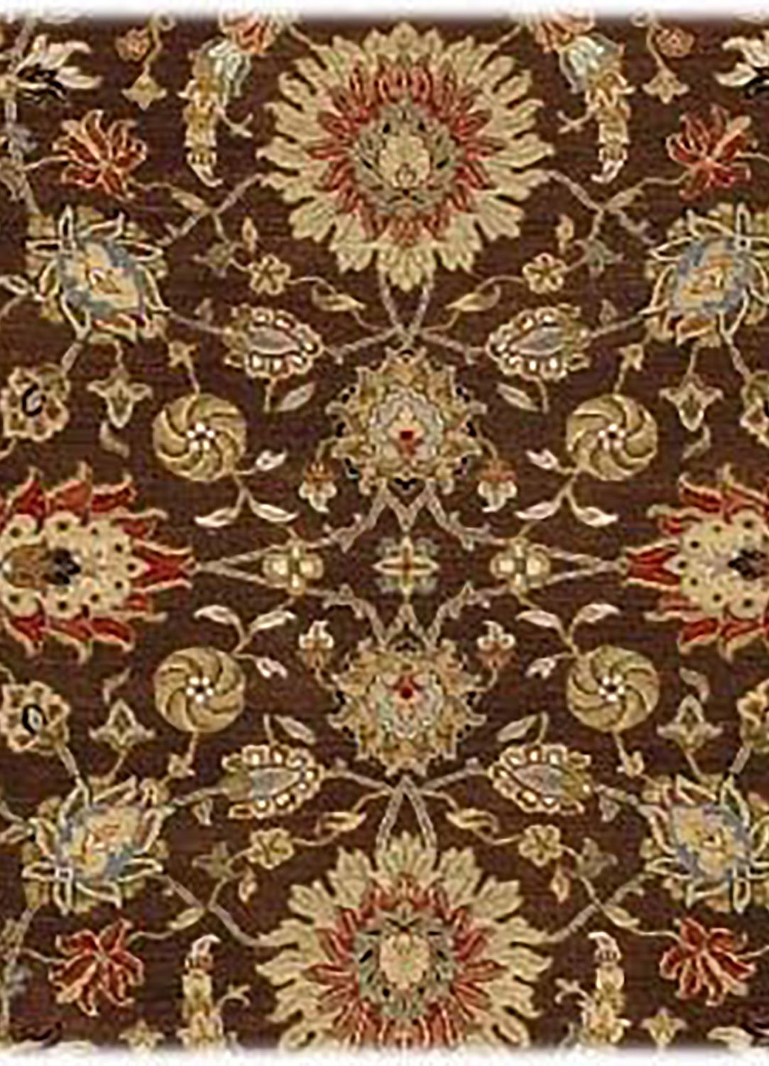Tapis de couloir Tapis en laine - 420 x 75 cm - beige