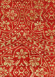 Tapis en laine - 395 x 295 cm - orange