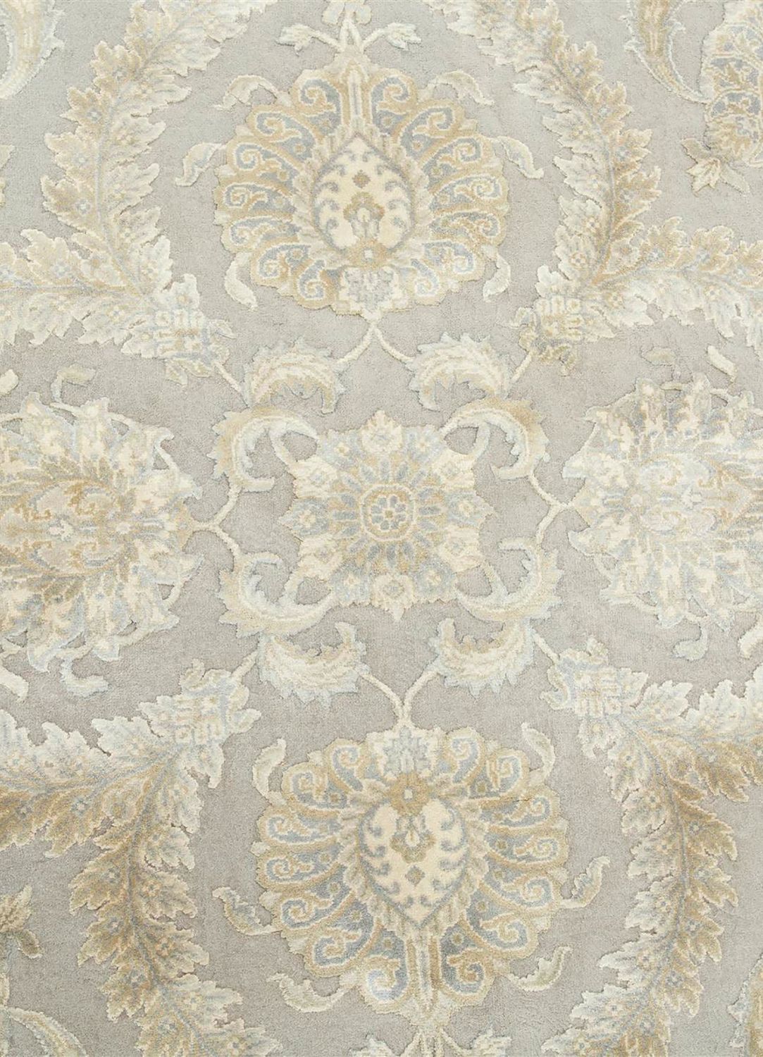 Tapis de couloir Tapis en laine - 240 x 75 cm - crème