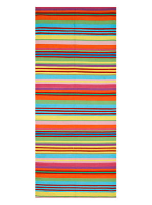Tapis de couloir Tapis Kelim - Tendance - 300 x 90 cm - multicolore