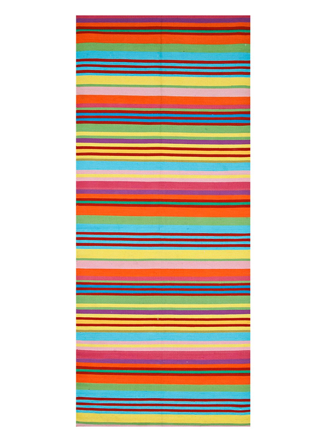 Tapis de couloir Tapis Kelim - Tendance - 300 x 90 cm - multicolore