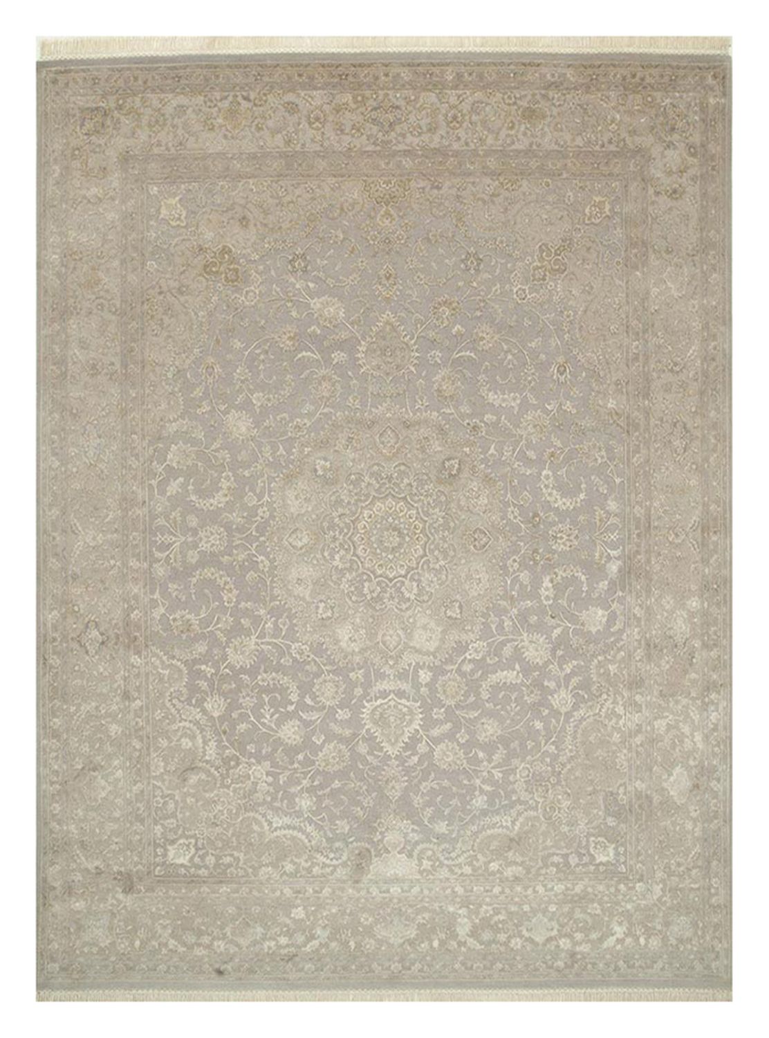 Tapis en laine - 300 x 240 cm - gris clair