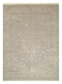 Tapis en laine - 300 x 240 cm - gris clair