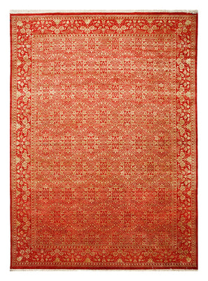 Tapis en laine - 395 x 295 cm - orange