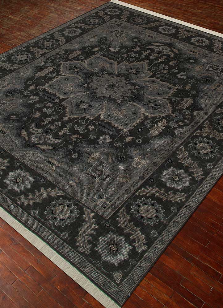 Tapis en laine - 300 x 240 cm - anthracite